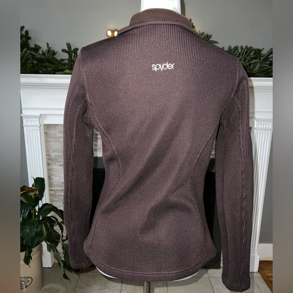 Spyder Full Zip Jacket - BROWN - Medium - Picture 4 of 13